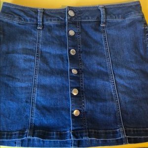 American eagle denim skirt